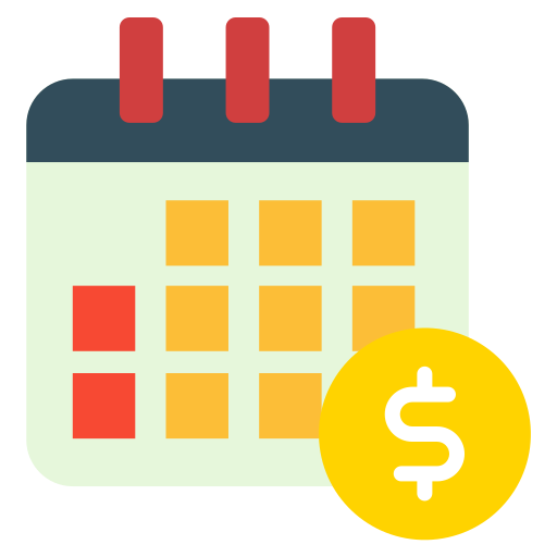 día de paga icono gratis