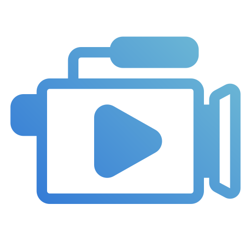 camara de video icono gratis