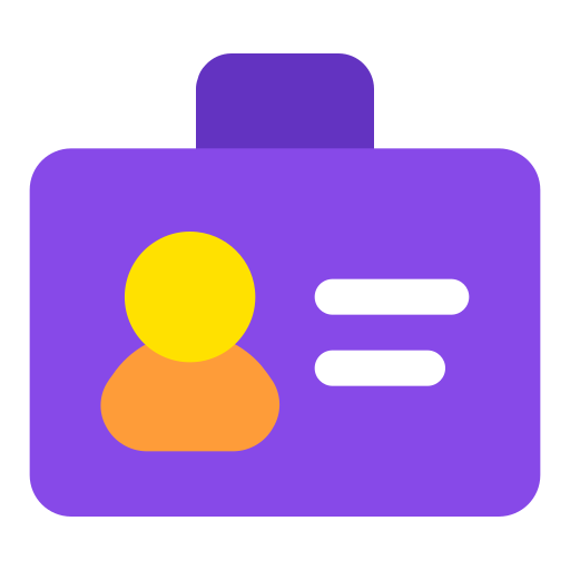 идентификационая карта бесплатно иконка