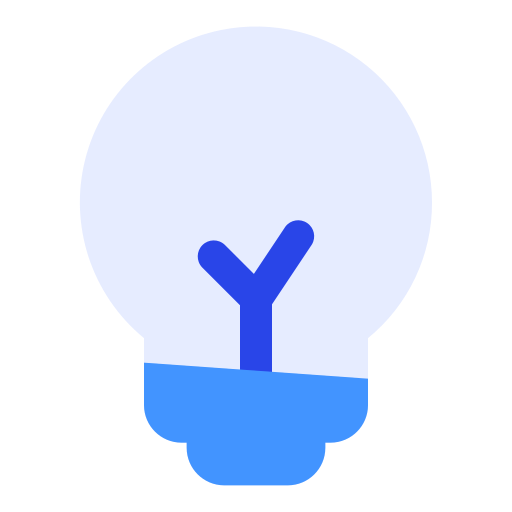 Light bulb free icon