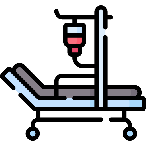 Больничная койка бесплатно иконка Больничная койка бесплатно иконка