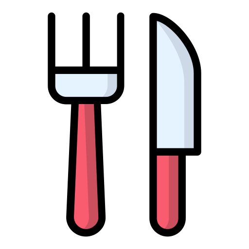 cuchillería icono gratis