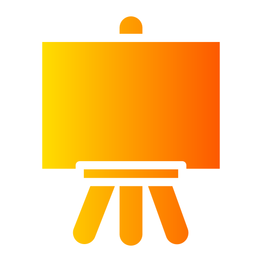 caballete icono gratis