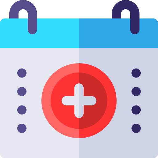 의료 예약 무료 아이콘