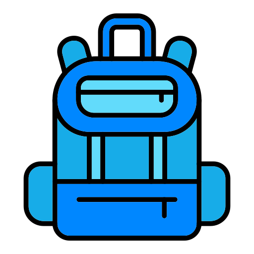 Backpack Generic Color Lineal Color Icon