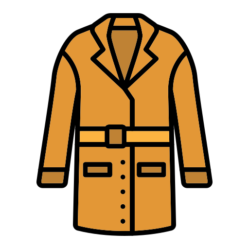 Coat Generic color lineal-color icon