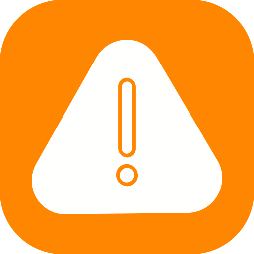 warnung kostenlos Icon