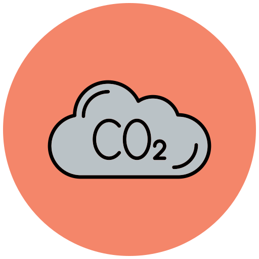 co2 icono gratis