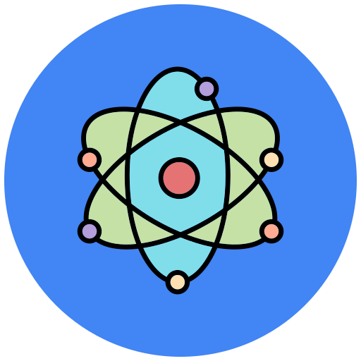 Atomic Energy Generic color lineal-color icon