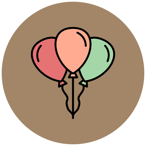 Balloons free icon
