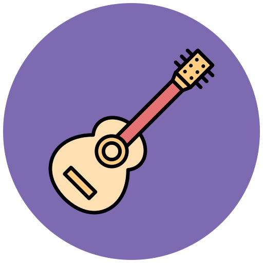 guitarra icono gratis