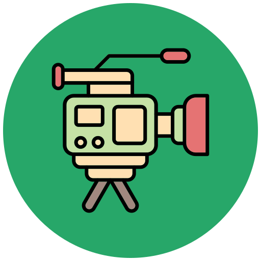 camara de video icono gratis