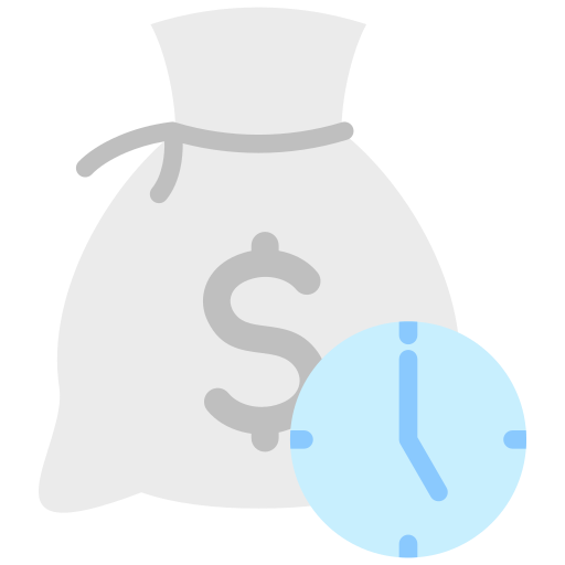 le temps, c'est de l'argent Icône gratuit le temps, c'est de l'argent Icône gratuit