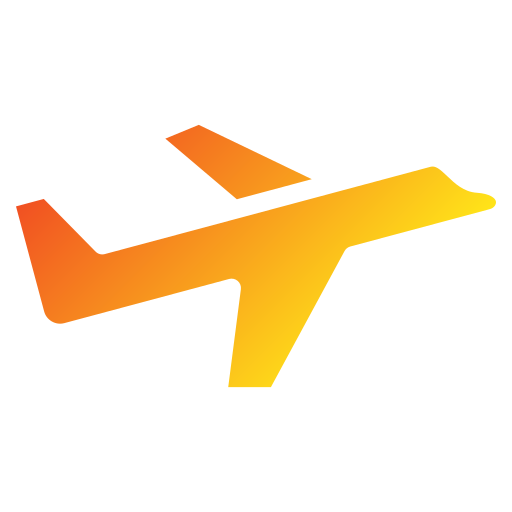 avión de aire icono gratis