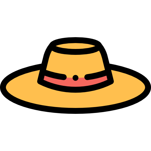 Hat Detailed Rounded Lineal color icon