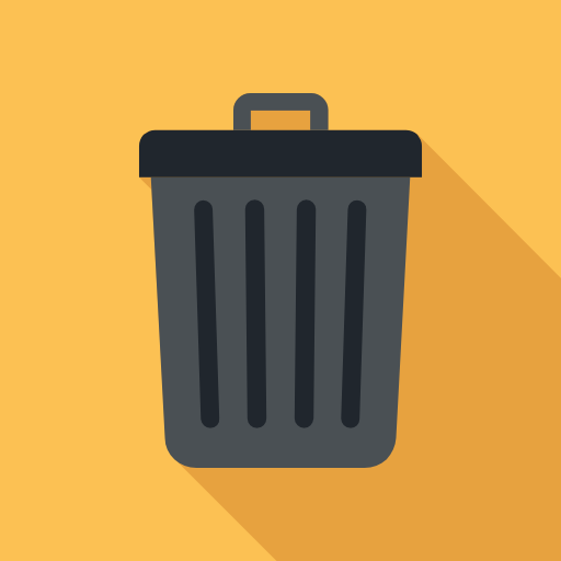 contenedor de basura icono gratis