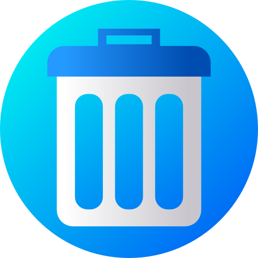 contenedor de reciclaje icono gratis