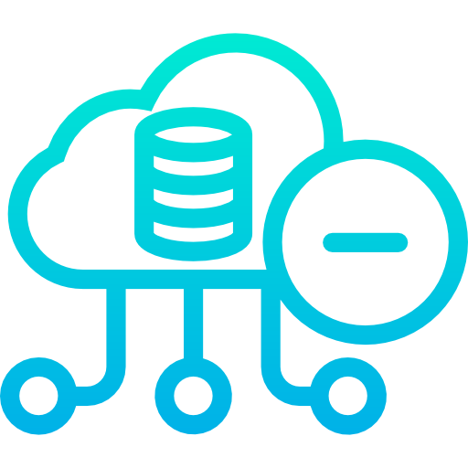 computación en la nube icono gratis
