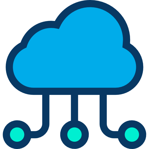 Cloud computing - free icon