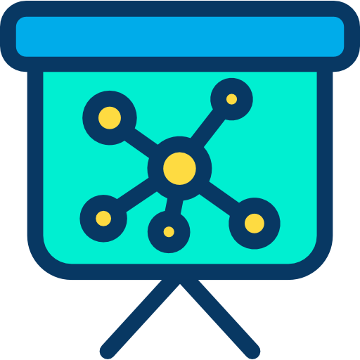 presentación icono gratis