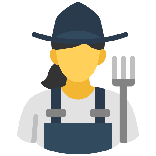 agricultor icono gratis