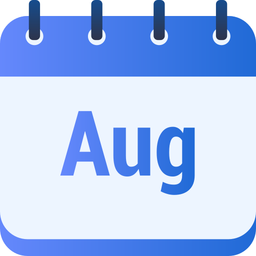 agosto icono gratis