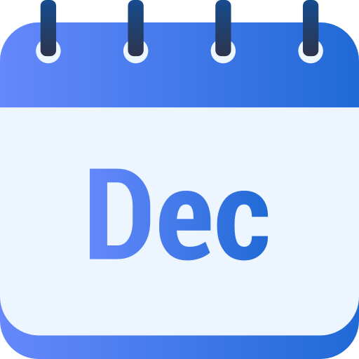 diciembre icono gratis