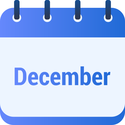 diciembre icono gratis