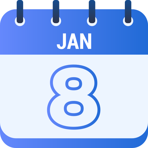 Eight - Free time and date icons
