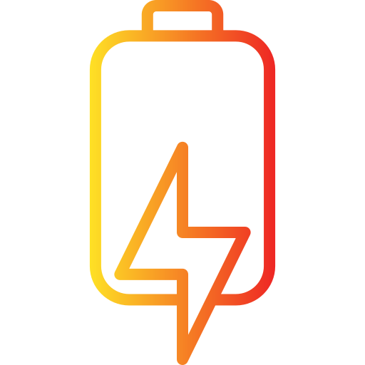 bateria cargando icono gratis