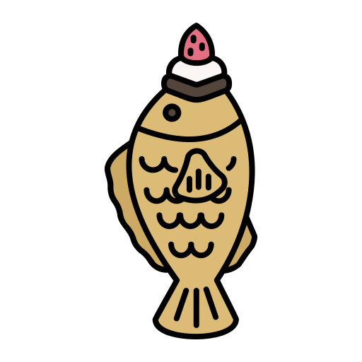 taiyaki icono gratis