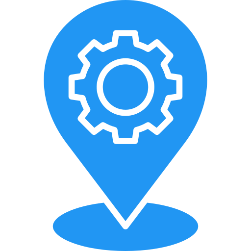 Location Generic color fill icon