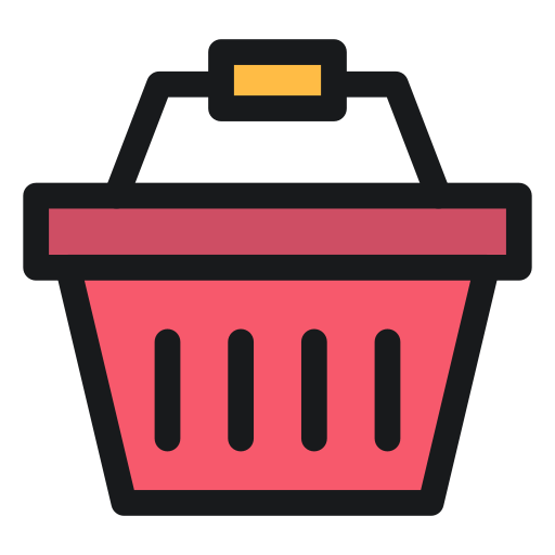 Shopping basket Generic color lineal-color icon