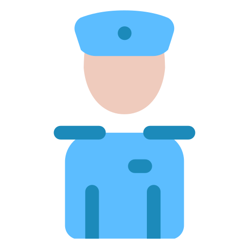 guardia de seguridad icono gratis