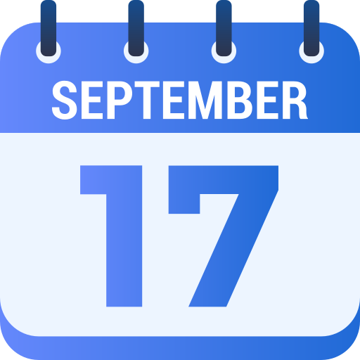 de diecisiete icono gratis