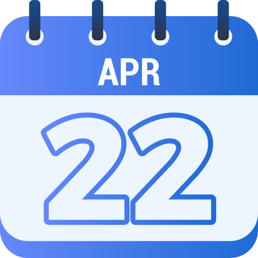 22 avril Icône gratuit 22 avril Icône gratuit