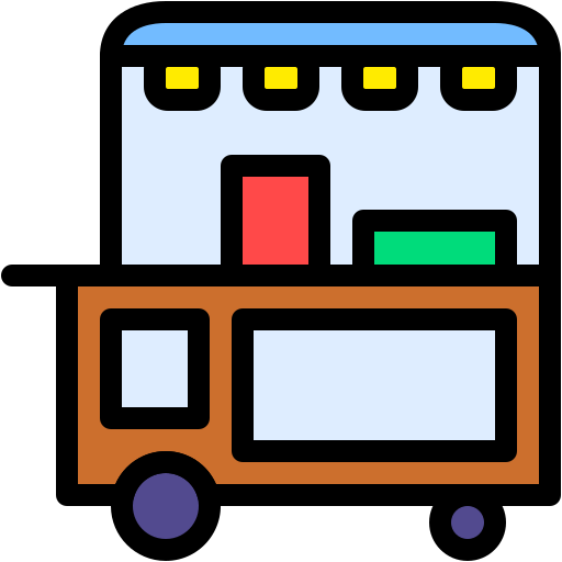 Продуктовый прилавок бесплатно иконка Продуктовый прилавок бесплатно иконка