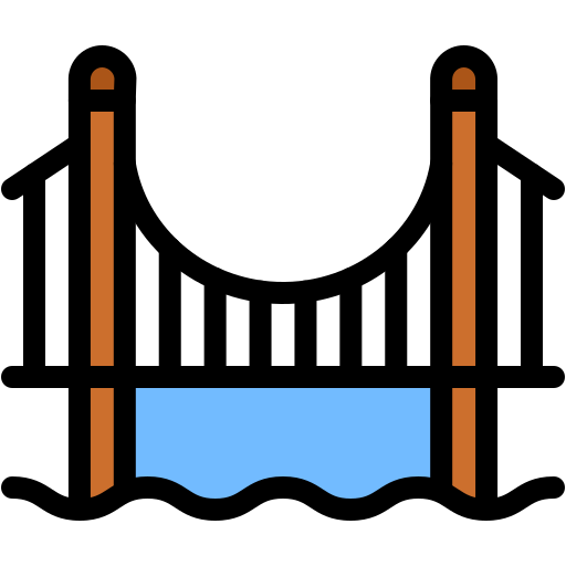 pont Icône gratuit pont Icône gratuit