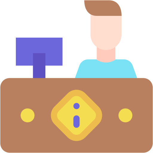 Information Desk free icon Information Desk free icon