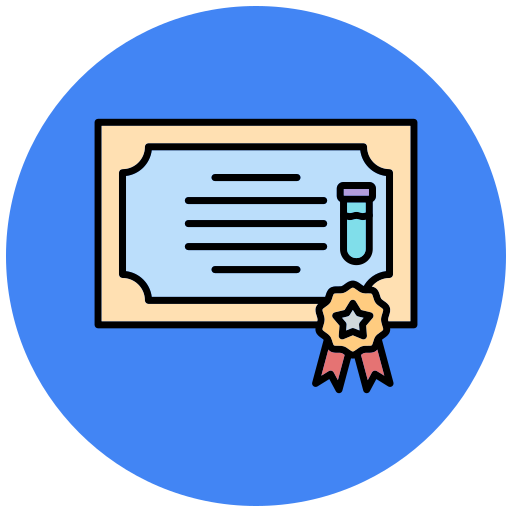 Certificate Generic color lineal-color icon