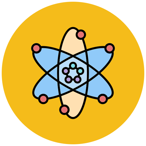 Atom Generic Color Lineal-color Icon