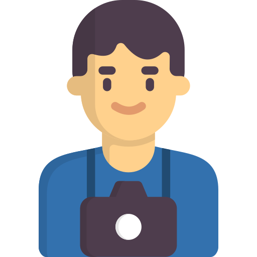 Photographer free icon Photographer free icon