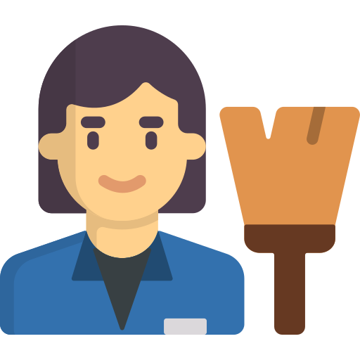 Cleaning Service Generic color fill icon