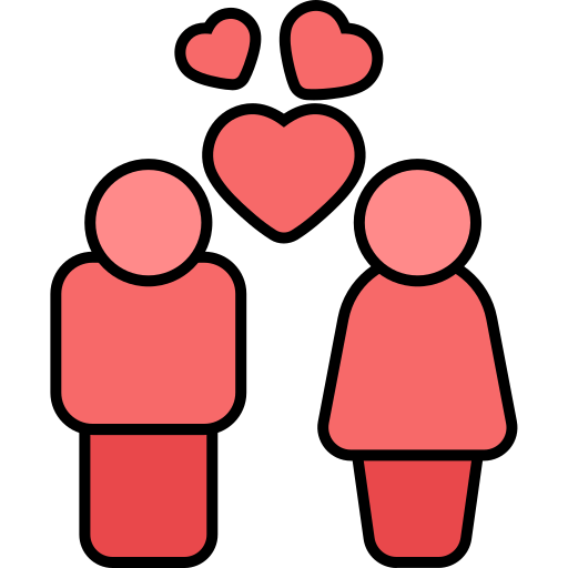 pareja icono gratis