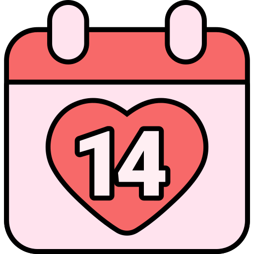 14 de fevereiro grátis ícone 14 de fevereiro grátis ícone