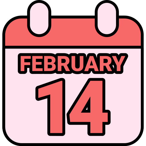 February 14 - Free valentines day icons