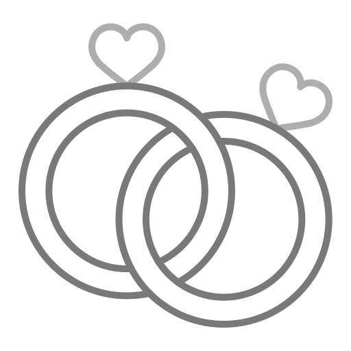 anillo de compromiso icono gratis