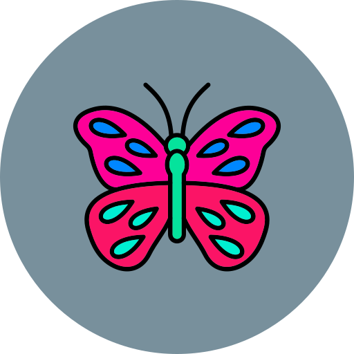 mariposa icono gratis