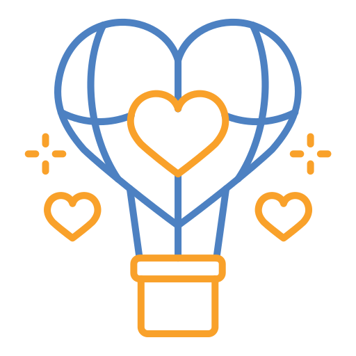 globo aerostático icono gratis