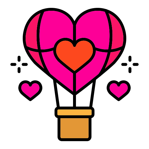 globo aerostático icono gratis